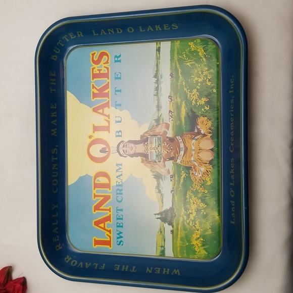 Land O' Lakes Butter Metal Tray - Picture 2 of 16